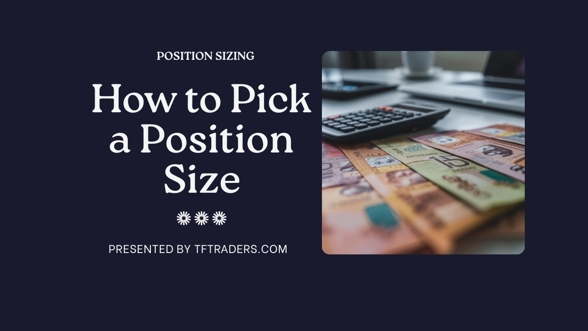 How to pick a position size in forex trading for any account